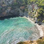 Mallorca, Cala Blanca, Badebucht